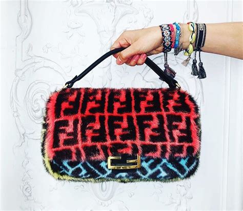 fendi fuzzy bag